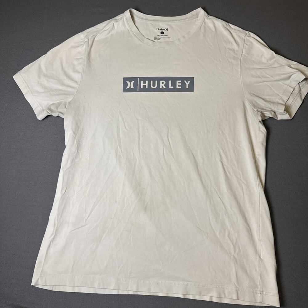 Hurley Men's Large Tan Skater Sweat absorbent T-shirt